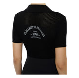 Polo in maglia con logo stampato
