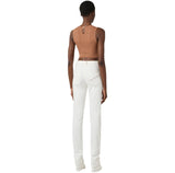 Jeans skinny con lucchetto gioiello