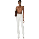 Jeans skinny con lucchetto gioiello