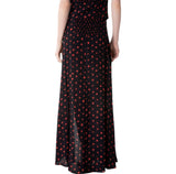 Anita - Gonna Lunga In Crepe Svasata Con Spacco Laterale