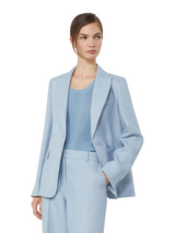 Blazer in canvas di lino