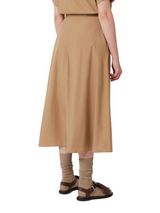 Gonna in popeline di cotone