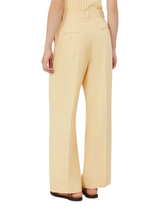 Pantalone in canvas di lino