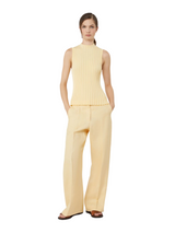 Pantalone in canvas di lino